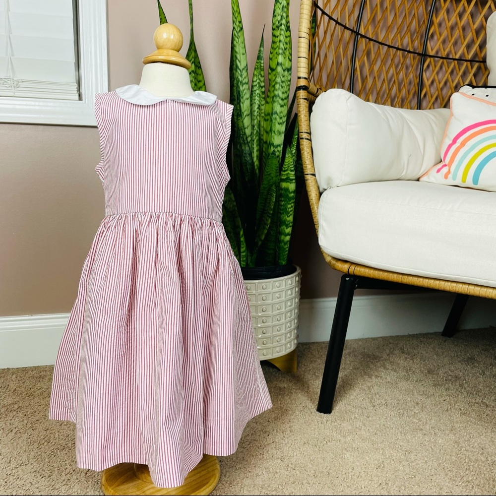 Monday’s child seersucker dress